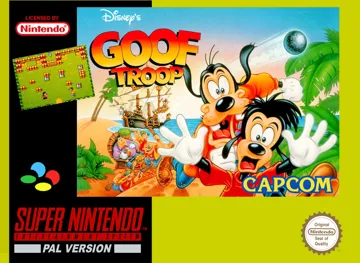 Goof Troop (Europe) box cover front